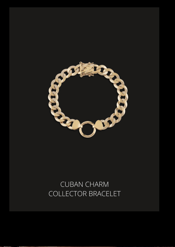Cuban Charm Collector Bracelet