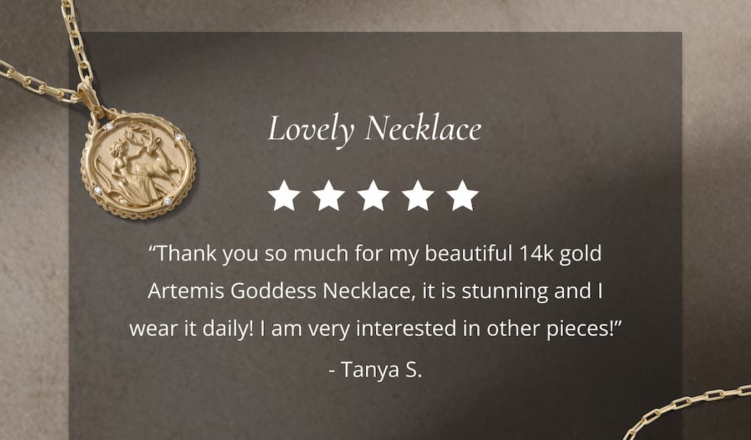 Artemis Goddess Necklace