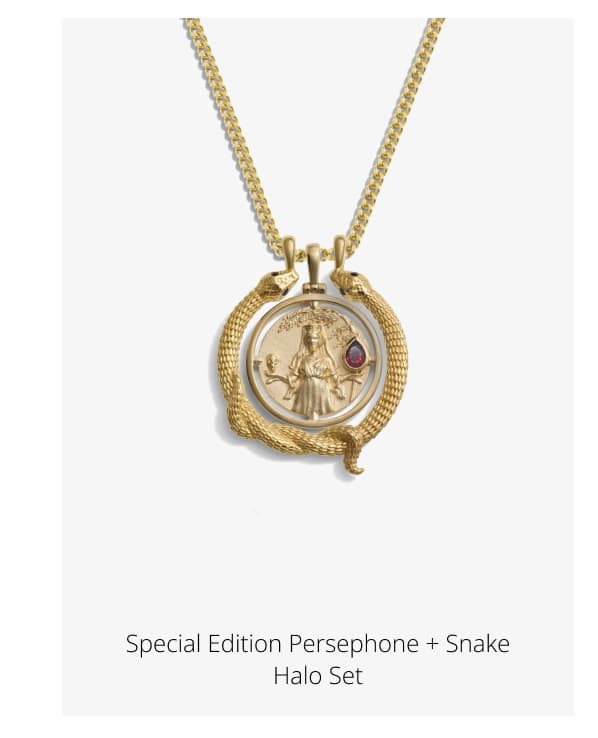 Special Edition Persephone + Snake Halo Set