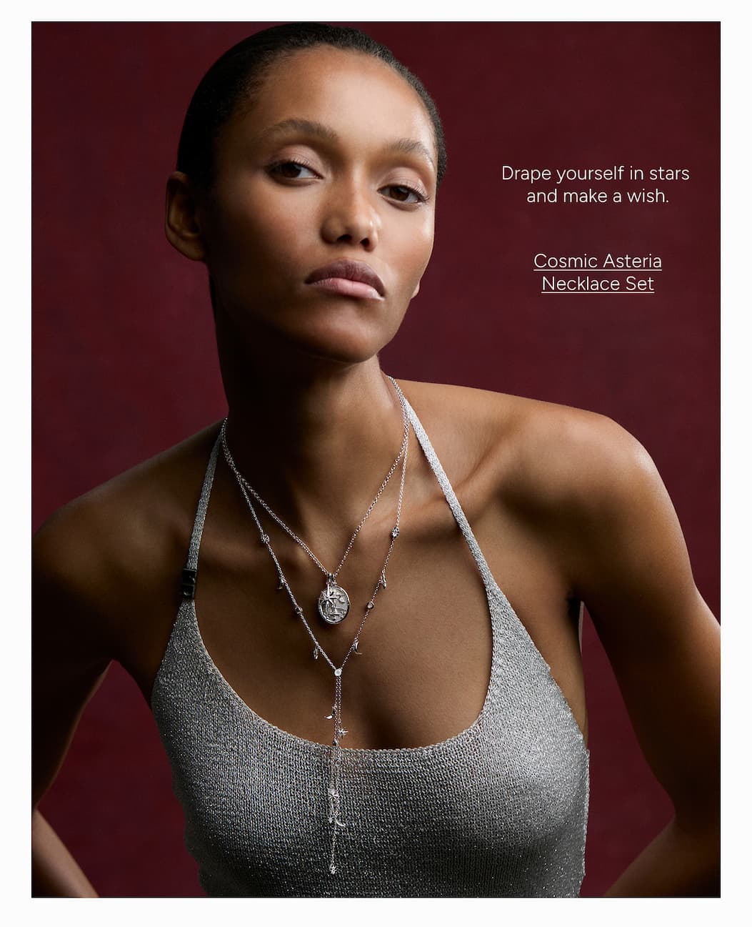 Cosmic Asteria Necklace Set