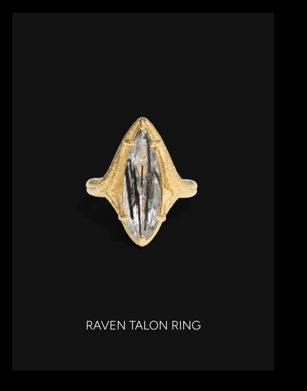 Raven Talon Ring