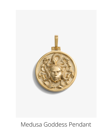Medusa Goddess Pendant