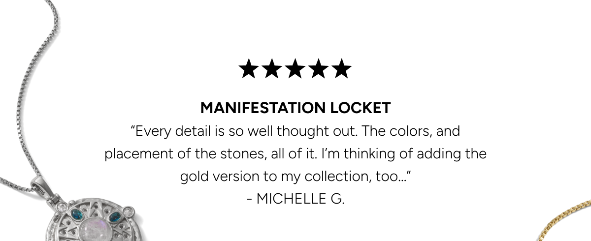 Manifestation Locket Necklace