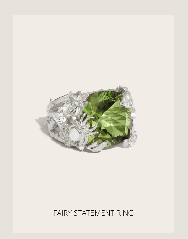 Queen of the Fairies Statement Ring