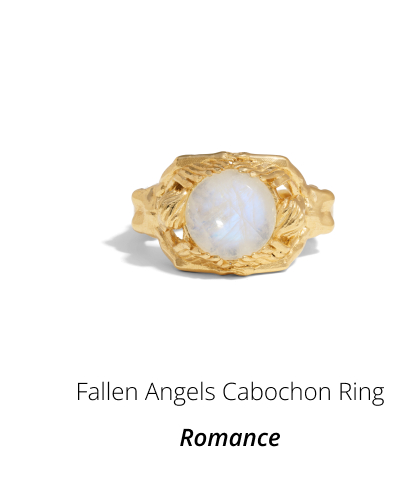 Fallen Angels Cabochon Ring