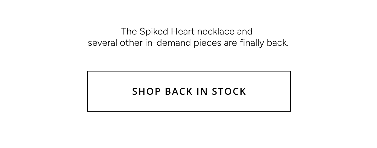 Shop Back In Stock