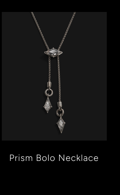 Prism Bolo Necklace