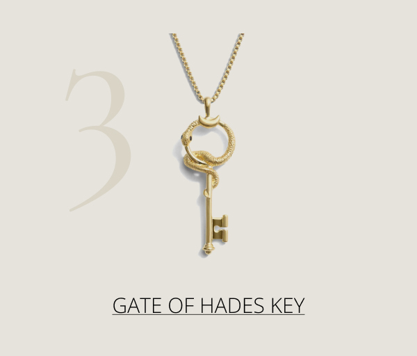 The Gate of Hades Key Necklace