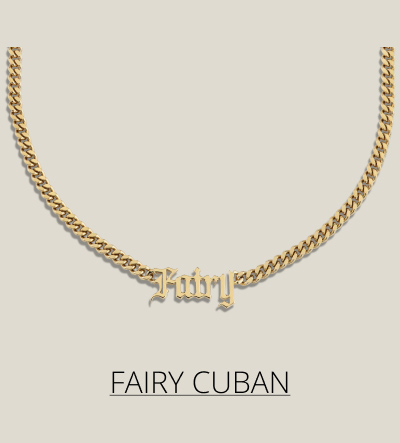 Fairy Cuban Necklace