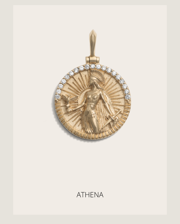 14k Athena Necklace