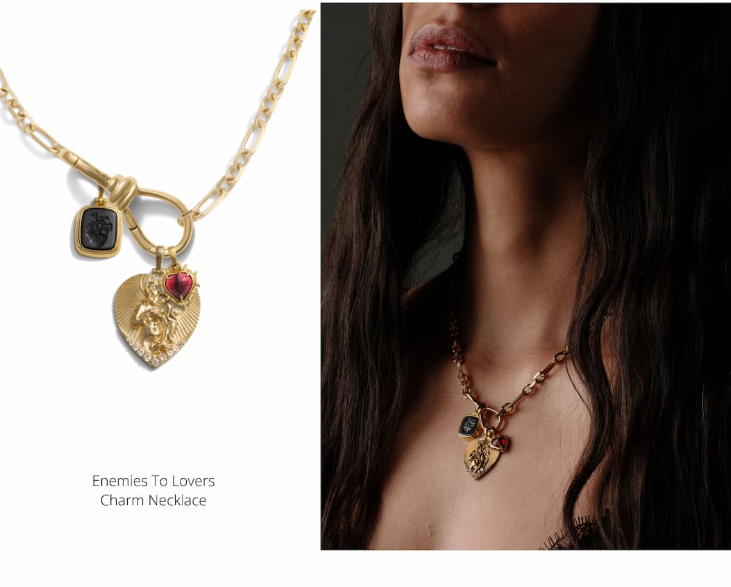 Enemies To Lovers Charm Necklace