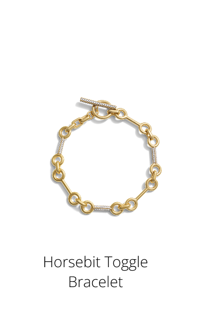 Horsebit Toggle Bracelet