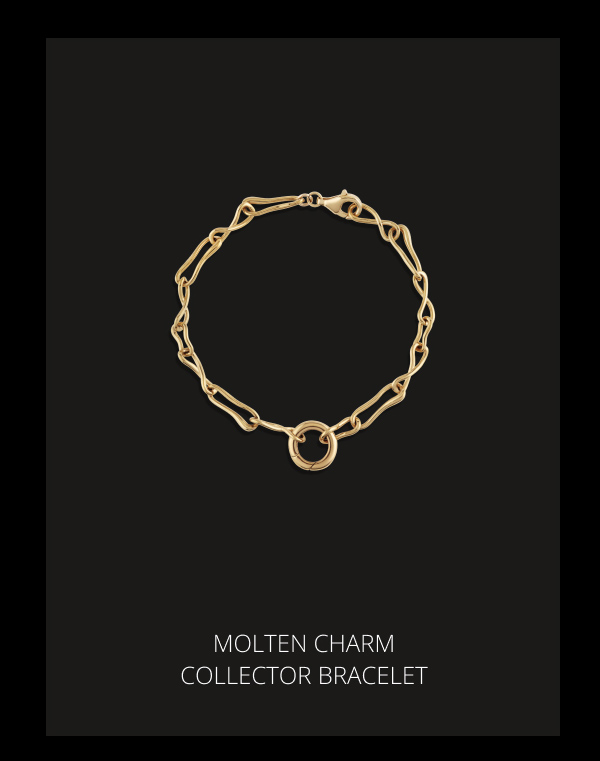 Molten Charm Collector Bracelet