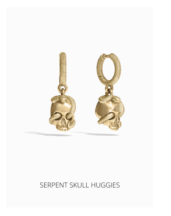 Serpent Skull Huggies