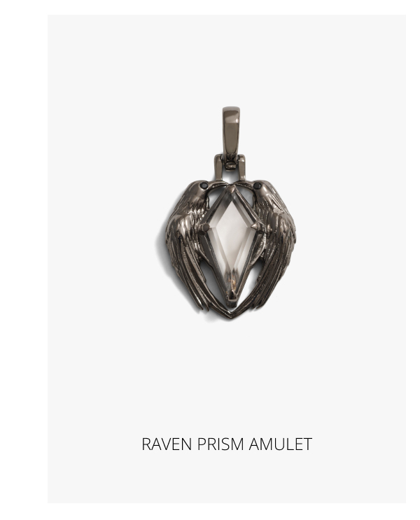 Raven Prism Amulet