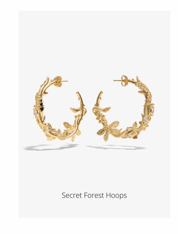 Secret Forest Hoops