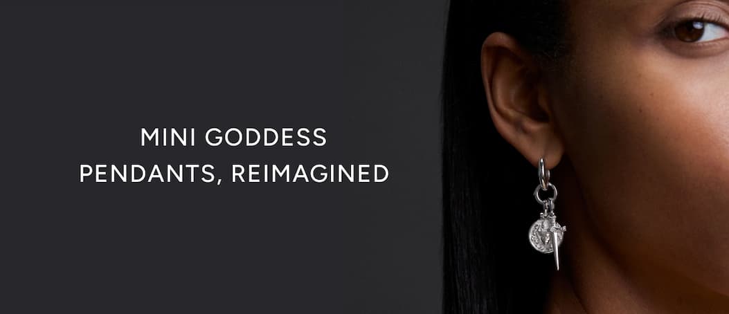 Mini Goddess Pendants, Reimagined