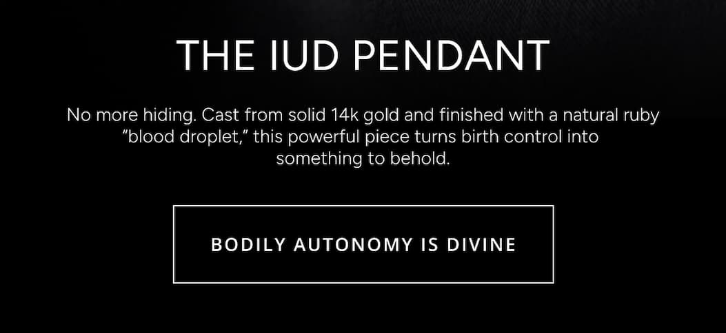 Bodily Autonomy is Divine