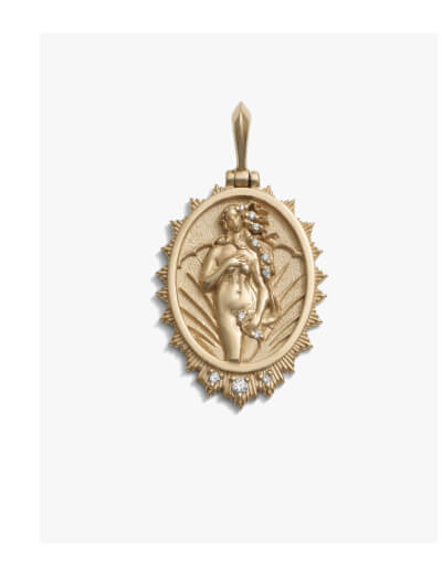 Diamond Aphrodite Pendant