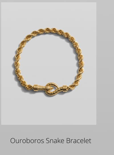 Ouroboros Snake Bracelet