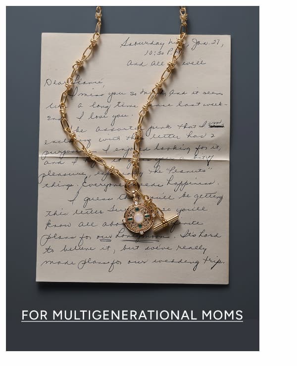 For Multigenerational Moms
