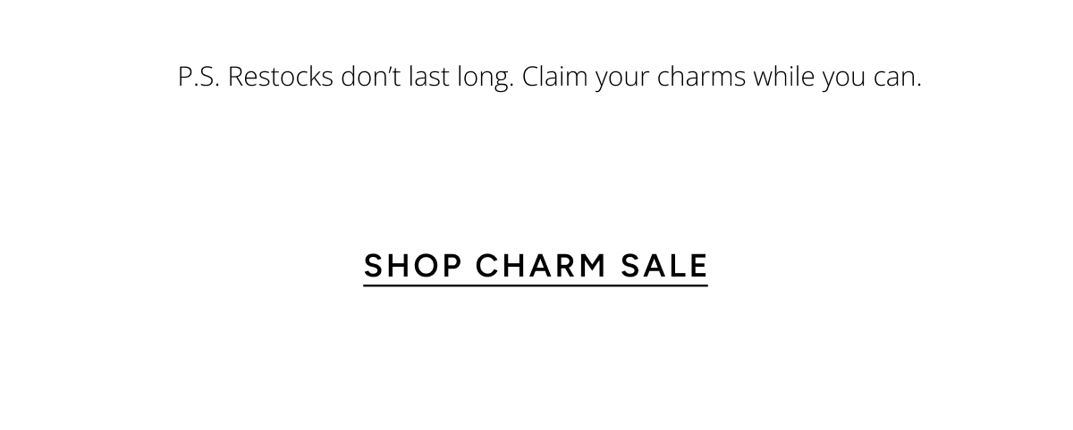 Shop Charm Sale