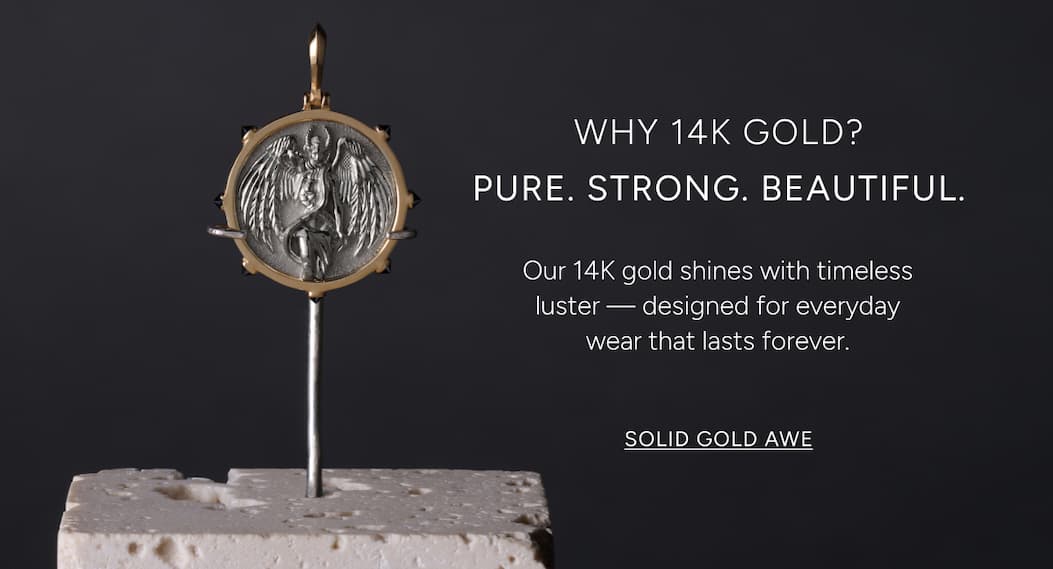 Mini Triple Moon Key Amulet