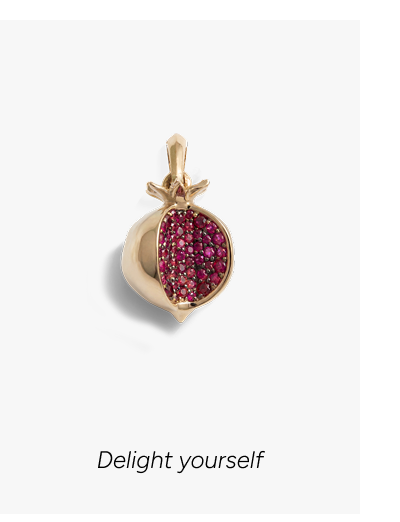 Ruby Pomegranate Pendant