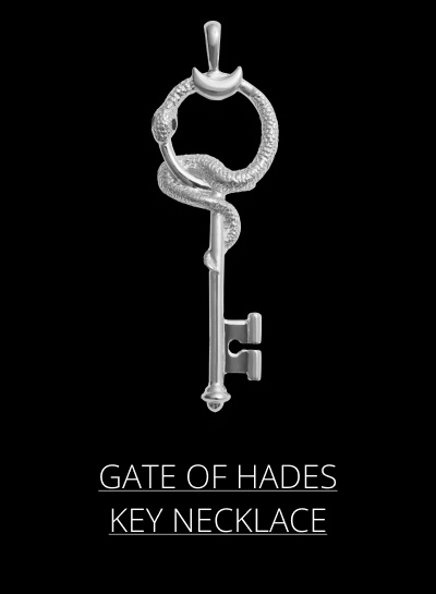 The Gate of Hades Key Necklace