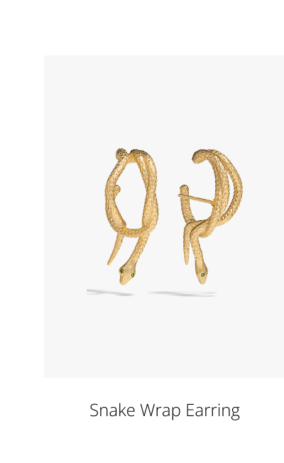 Snake Wrap Earring