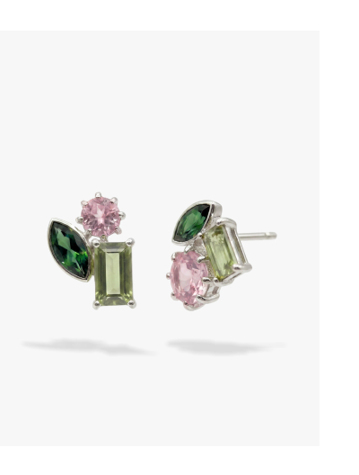 Crescent Moon Statement Earrings