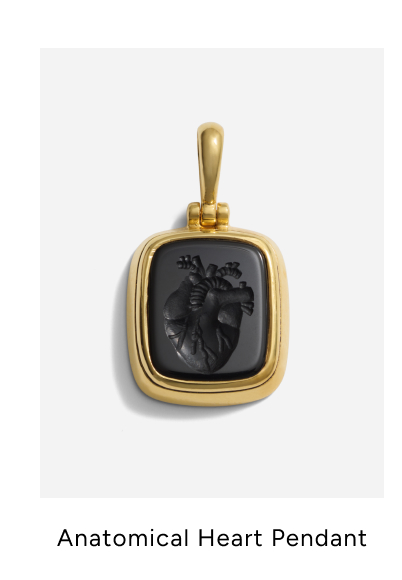Anatomical Heart Pendant