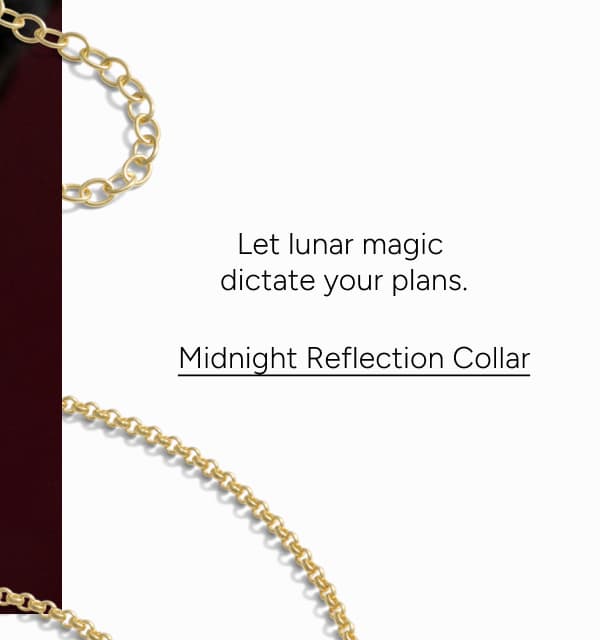 Midnight Reflection Collar Necklace