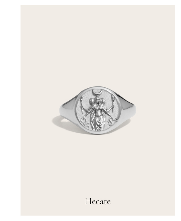 Hecate Signet Ring