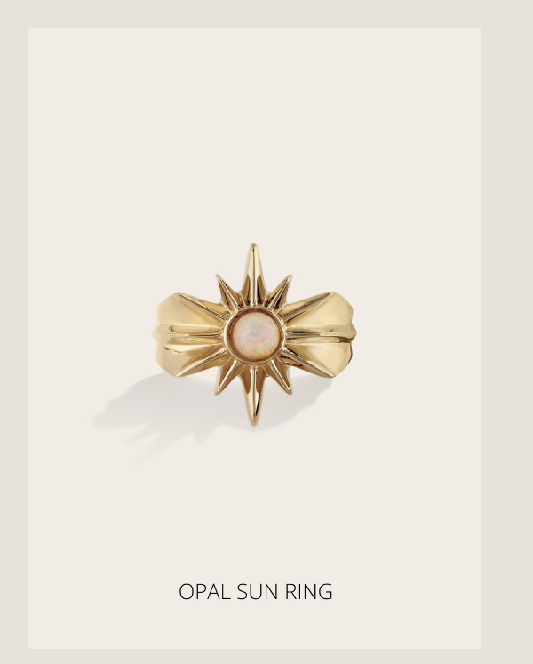 Opal Sun Ring