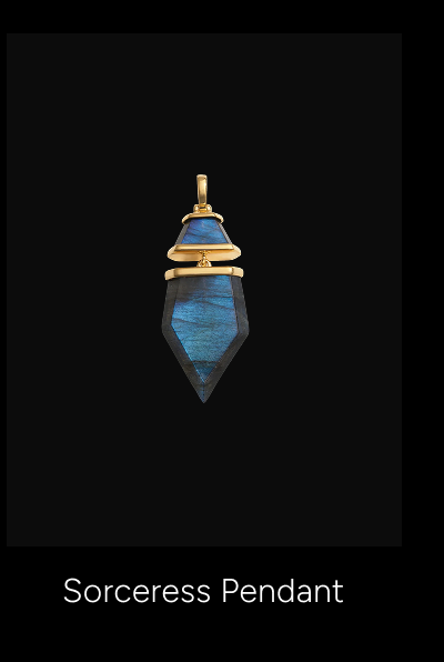 Sorceress Crystal Pendant