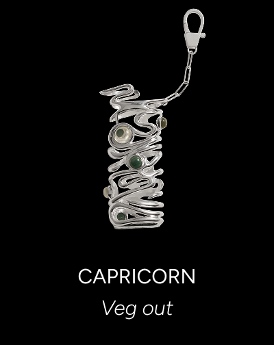 Gemstone Haze Lighter Case Keychain