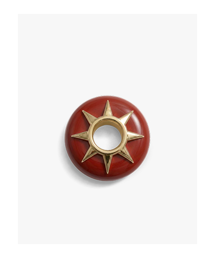 Aura Carved Gemstone Slider