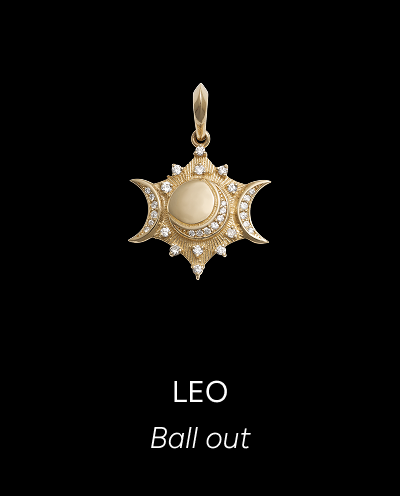 Diamond Triple Moon Amulet