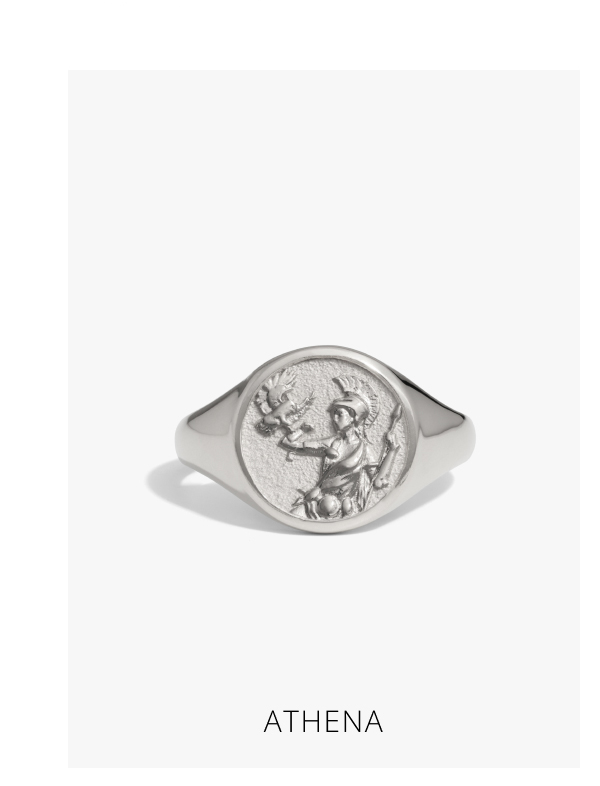 Athena Signet Ring