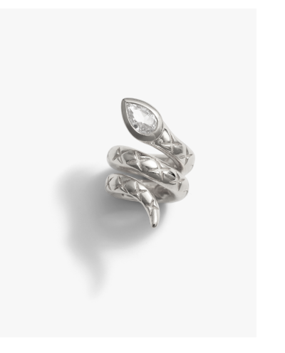 Sapphire Coiled Snake Slider