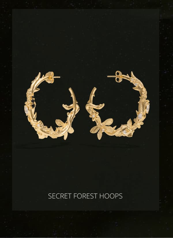 Secret Forest Hoops