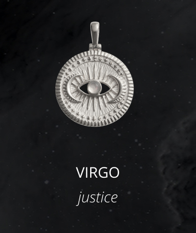 Cosmic Eye Coin Necklace