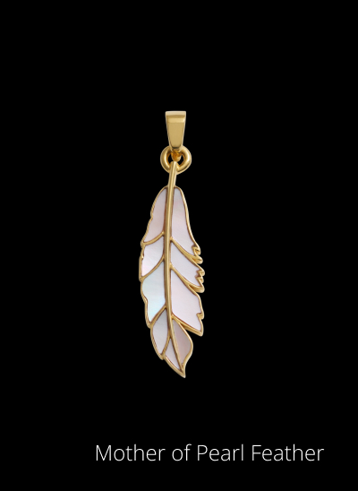 Mother of Pearl Feather