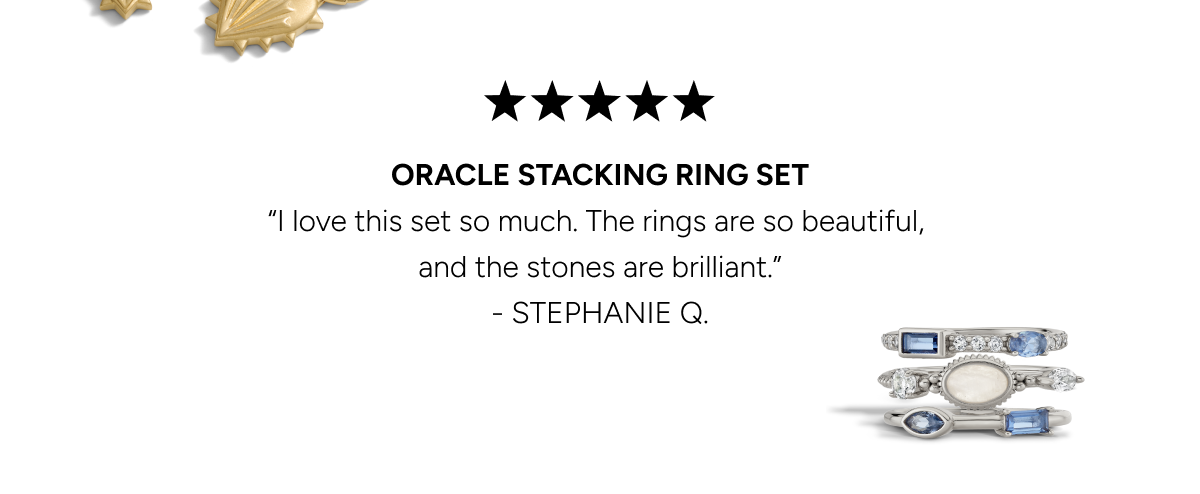 Oracle Stacking Ring Set