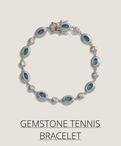 Gemstone Tennis Bracelet