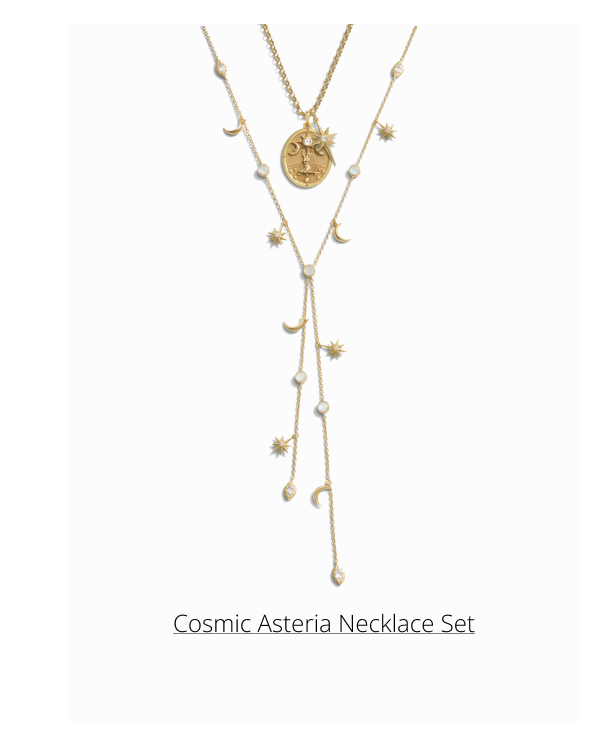 Cosmic Asteria Necklace Set