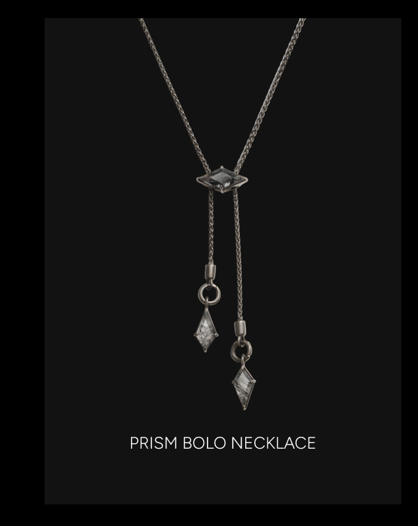 Prism Bolo Necklace