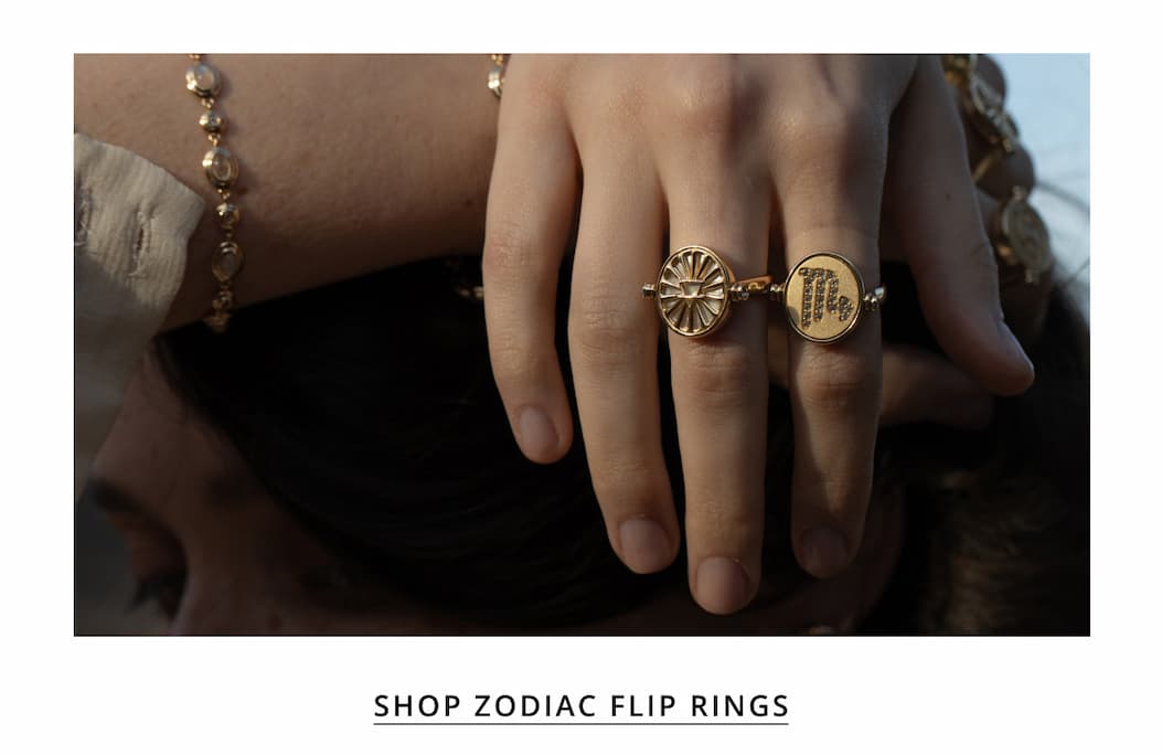Shop Zodiac Flip Rings