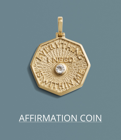 Everything I Need is Within Me Affirmation Necklace 